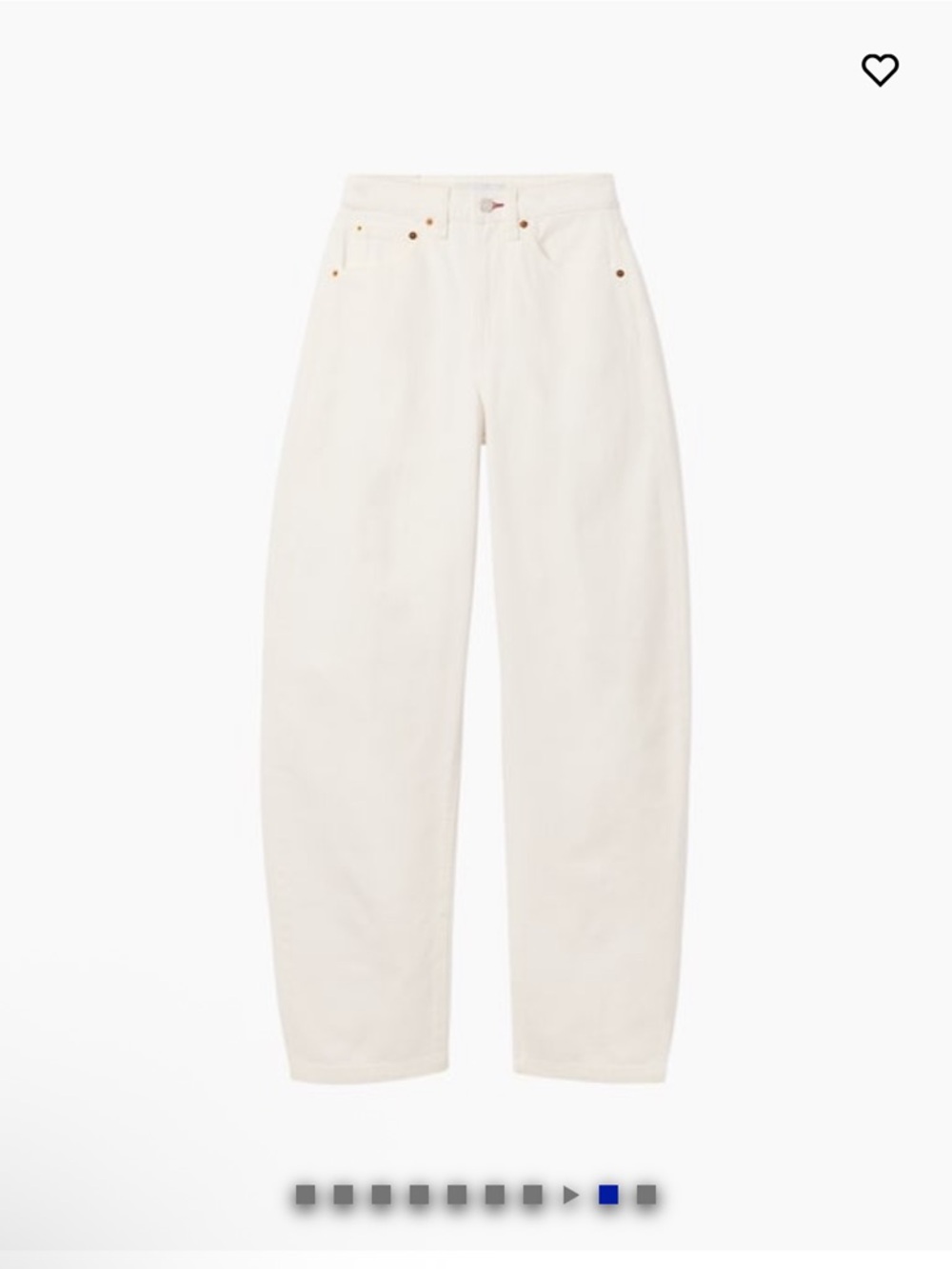 GAP X Victoria Beckham High Rise Arc Jeans - Picture 4 of 4